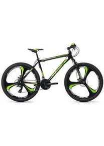 KS-Cycling KS Cycling Mountainbike , Grün, Schwarz , Metall , 20.5cmx74cmx133.5cm cm , Freizeit & Co, Sport & Fitness, Fahrräder, Mountainbikes