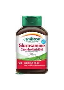 JAMIESON Glukozamín chondroitín MSM 1300 mg 120 tabliet