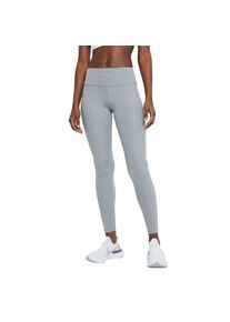 Nike Damen Epic Fast Mid-Rise Pocket Running Leggings grau