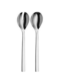 WMF Salatbesteck , Edelstahlfarben , Metall , 30 cm , rostfrei , Besteck, Salatbesteck