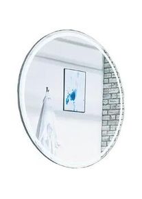 Novel Badezimmerspiegel , Glas , 90x90x2.2 cm , Made in Germany, Goldenes M , Badezimmer, Badezimmerspiegel, Badspiegel