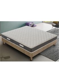 Ilovesleep - Matelas ressorts ensachés 80x190 cm accueil mousse hr epaisseur 22 cm