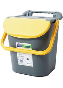 Belli e Forti M&uuml;lleimer, stapelbar, 30L, gelb