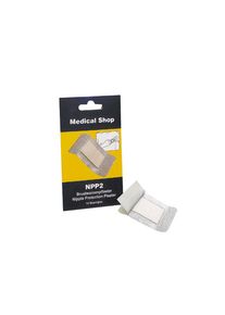 Holthaus Medical NPP2 nipple plasters, latex-free, 10 items