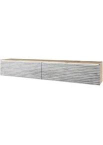 Lowboard ca. 180x30 cm Kastanie/Beton Optik