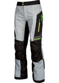 Klim Traverse, stoffen broek Gore-Tex , kleur: grijs/zwart/neon groen , maat: 36