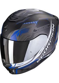 Scorpion EXO-391 Haut, integraalhelm , kleur: Mat Zwart/Grijs/Blauw , maat: M