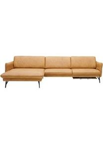 himolla Ecksofa , Gelb , Leder , Echtleder , Rindleder , Uni , Ottomane links, L-Form , 330x174 cm , Blauer Engel, Goldenes M, Made in Germany, Emas , Typenauswahl, Lederauswahl, Stoffauswahl, seitenverkehrt erhältlich, Rücken echt , Wohnzimmer, Sofas & Couches, Wohnlandschaften, Ecksofas