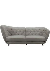 Mid.you Bigsofa , Braun , Textil , 256x85x115 cm , Made in Eu , Wohnzimmer, Sofas & Couches, Sofas, Bigsofas