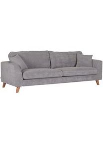 Mid.you Bigsofa , Grau , Textil , Buche , massiv , 240x63x90 cm , Stoffauswahl , Wohnzimmer, Sofas & Couches, Sofas, Textilsofas