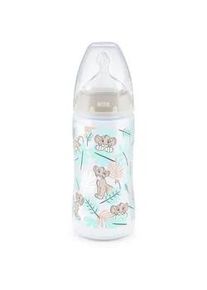 Nuk Babyflasche , Beige, Mintgrün , Kunststoff , 300 ml , 6.6x23.5x6.6 cm , BPA-frei , Füttern, Babyfläschchen