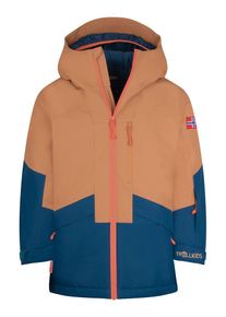 Trollkids Ski-/snowboardjas "Kongsberg" lichtbruin/blauw - 53% |