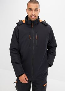 Veste fonctionnelle avec softshell et détails sportifs - noir - taille 50 - Shoftshell - bonprix