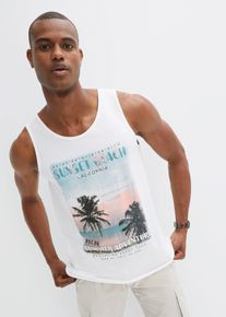 Débardeur marcel 100% coton - blanc - taille 64/66 (3XL) - 100% coton - bonprix
