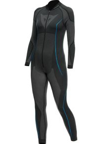 Dainese Dry, functioneel pak vrouwen , kleur: zwart/blauw , maat: L/XL