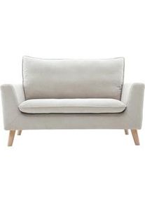 Miliboo Skandinavisches Sofa 2-Sitzer in Beige CREEP