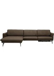 himolla Ecksofa , Olivgrün , Leder , Echtleder , Rindleder , Uni , Ottomane links, L-Form , 330x174 cm , Blauer Engel, Goldenes M, Made in Germany, Emas , Typenauswahl, Lederauswahl, Stoffauswahl, seitenverkehrt erhältlich, Hocker erhältlich, Rücken echt , Wohnzimmer, Sofas & Couches, Wohnlandschaften, Ecksofas