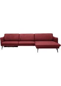 himolla Ecksofa , Weinrot , Leder , Echtleder , Rindleder , Uni , Ottomane rechts, L-Form , 330x174 cm , Blauer Engel, Goldenes M, Made in Germany, Emas , Typenauswahl, Lederauswahl, Stoffauswahl, seitenverkehrt erhältlich, Hocker erhältlich, Rücken echt , Wohnzimmer, Sofas & Couches, Wohnlandschaften, Ecksofas