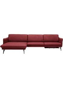 himolla Ecksofa , Weinrot , Leder , Echtleder , Rindleder , Uni , Ottomane links, L-Form , 330x174 cm , Blauer Engel, Goldenes M, Made in Germany, Emas , Typenauswahl, Lederauswahl, Stoffauswahl, seitenverkehrt erhältlich, Hocker erhältlich, Rücken echt , Wohnzimmer, Sofas & Couches, Wohnlandschaften, Ecksofas