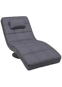 Hom´in Hom`in Relaxliege , Grau , Textil , Uni , Füllung: Schaumstoff , 74x86x162 cm , Made in Eu , Stoffauswahl, Rücken echt , Wohnzimmer, Sofas & Couches, Relaxliegen