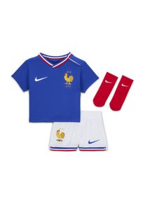 Ensemble 3 pièces replica Nike Football FFF 2024/25 Stadium Domicile pour bébé et tout-petit - Bleu