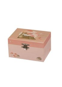 Egmont Toys - Musical Jewelry Box Fawn - Pink - 15 x 10 x 9 cm