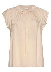 Lascana Bluse Damen hellbeige Größe L