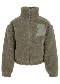 Urban Classics Bluza polarowa dla dziewczynek oliwkowy Rozmiar 110-116