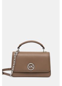 MICHAEL Michael Kors poseta de piele culoarea maro, 32T4SD8C5L