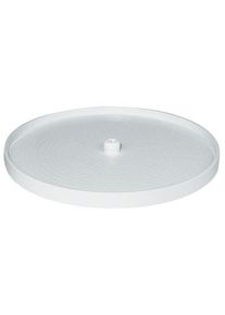 Häfele Full Circle Rotating Fitting for Corner Cabinet Rotating Shelf White Ø 720 mm