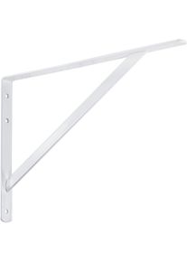 Supporto pesante Gedotec ATHENA in acciaio bianco, 395 x 270 x 30 mm