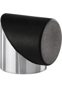 Mital Design floor door stop CLASSY silver door stop for gluing or screwing, stainless steel look