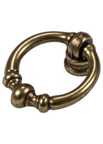 Häfele Furniture Knob Braided Handle Brown Worn Olymp Handle