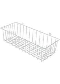 Kesseböhmer Kesseböhmer inbuilt basket fully enclosed wire basket 340x120x100 mm steel white