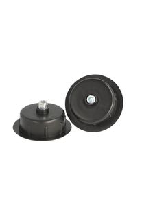 Siso Furniture Foot MORTIS made of plastic with height adjustment, +6 mm