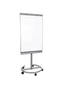 Mid.you Whiteboard , Silberfarben, Weiß , Metall , 65.5x133-190x60 cm , abwischbar , Büromöbel, Bürobedarf