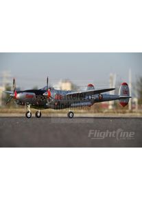 Freewing Flightline P-38L Lightning Pacific Silver EPO 1600mm PNP