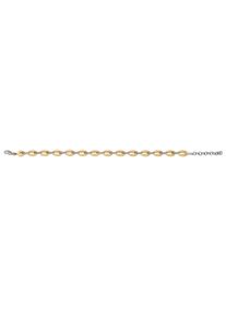 Heren Armband in goudkleur ,maat 0, WITT,