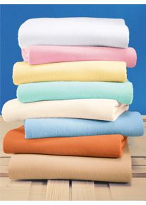 Dormisette unisex Laken in wit ,maat 1 st. 100x200 cm - Hoeslaken, Witt, 100% Katoen