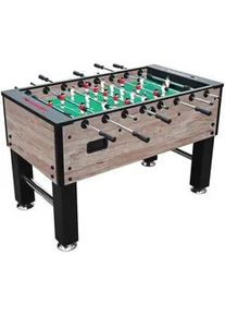 Xxxl TISCHFUßBALL St-3030 , Multicolor , Metall, Kunststoff, Holzwerkstoff , 75.5x89.7x140.2 cm , Torzähler manuell, Balleinwurf auf beiden Spielerseiten , Freizeit & Co, Spieltische, Tischfussball & Co