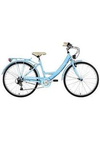 Da Capo Citybike , Blau , Metall , 180x70x80 cm , female , Freizeit & Co, Sport & Fitness, Fahrräder, Citybikes