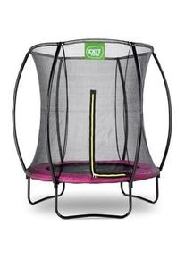 EXIT Toys Trampolin , Rosa , Metall, Kunststoff , rund , 163 cm , Freizeit & Co, Gartenspielzeug, Hüpfburgen & Trampoline