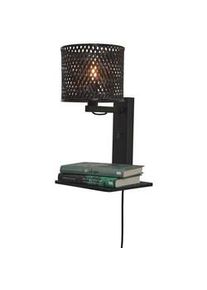 Good & Mojo Wandleuchte , Schwarz , 22x52x30 cm , LED-Leuchtmittel austauschbar , Lampen & Leuchten, Innenbeleuchtung, Spots & Strahler, Wandstrahler