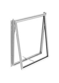 Vitavia Xxxl Seitenfensterrahmen , Alufarben , Metall, Glas , 70.8x86.2 cm , Gartenzubehör, Gartenhäuser & Gewächshäuser
