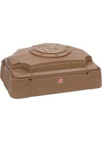 Ambia Garden Sandkasten , Braun , Kunststoff , 106.68x27.9x71.1 cm , unisex , EN 71, Ce , hoher Rand , Freizeit & Co, Gartenspielzeug, Spielhäuser