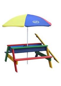Ambia Garden Sand- UND Wassertisch , Multicolor , Kunststoff , Hemlocktanne , 97.7x48.7x95 cm , unisex , FSC 100%, CE, EN 71 , Freizeit & Co, Gartenspielzeug, Sandspielzeug