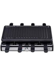 Silva Homeline Raclette-Grill , Schwarz , Kunststoff , 44x12.5x24 cm , Kochgeschirr, Tischgrills & Fondues, Raclette-Grills