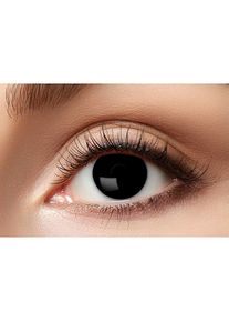 maskworld Zwarte heks contactlenzen &ndash; vegan