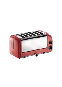 Dualit Toaster mit 6 Schlitze und patentierten ProHeat-Elemente rot