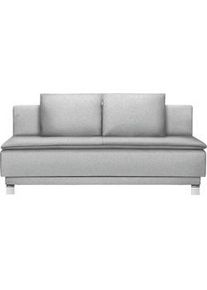 Joka Schlafsofa , Hellgrau , Textil , Füllung: Schaumstoff , 200x85x90 cm , Made in Austria , Stoffauswahl, Schlafen auf Sitzhöhe, Rücken echt , Wohnzimmer, Sofas & Couches, Schlafsofas, Dauerschläfer Sofas